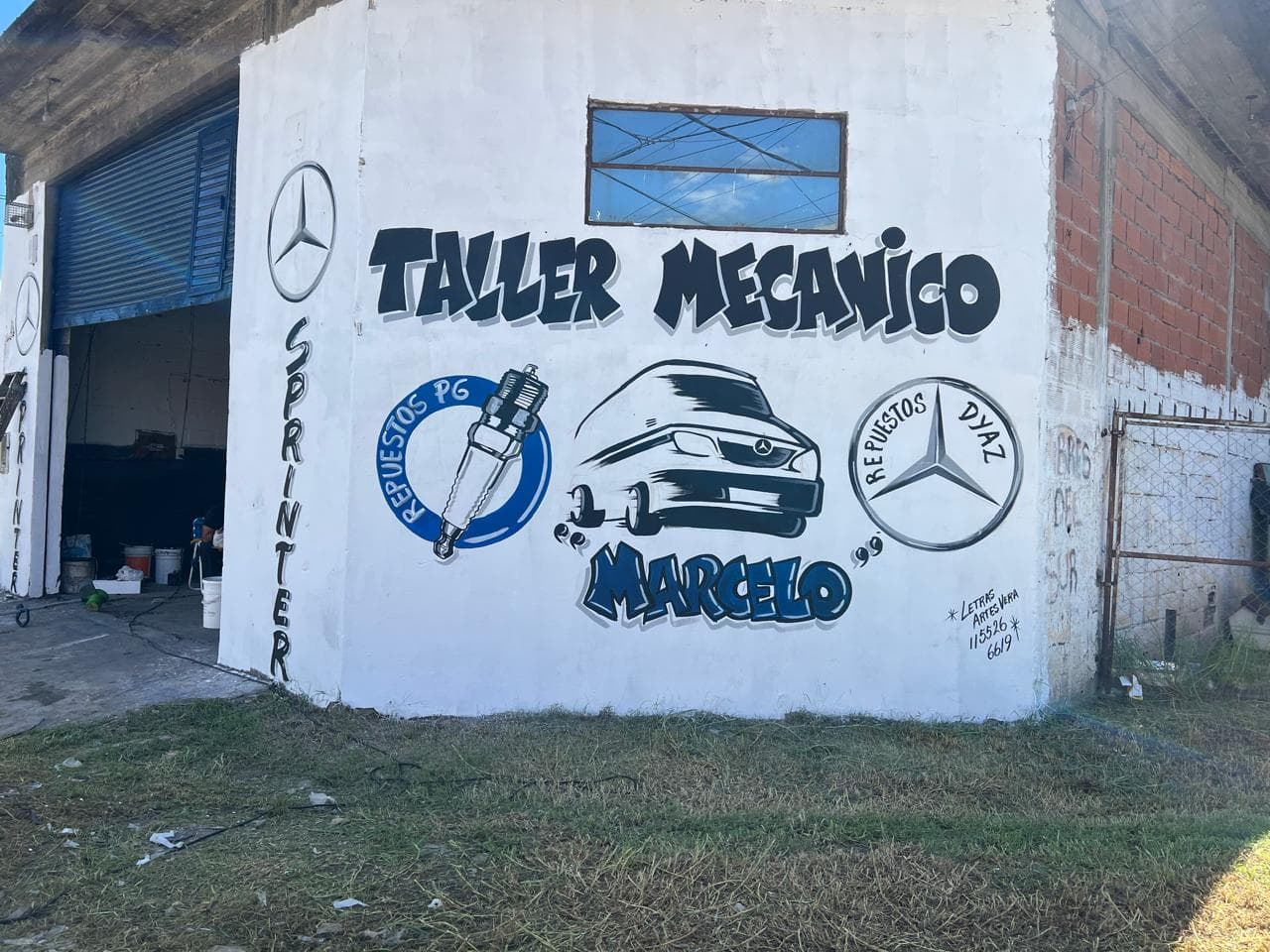 Instalaciones del Taller Marcelo, especialistas en Mercedes-Benz Sprinter